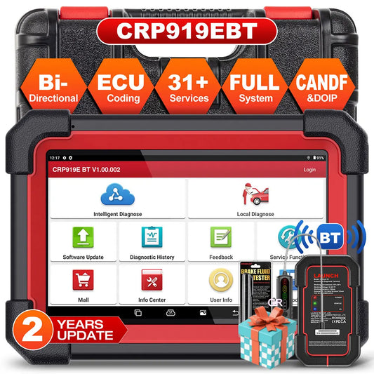 LAUNCH X431 CRP919E / CRP919E BT - Outil de Diagnostic Auto Professionnel - BLACKBEARD OUTDOOR INDUSTRIES