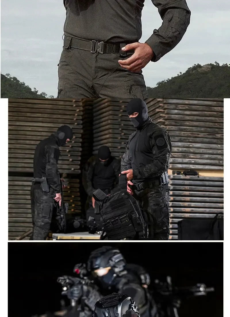 XMGOLONG PRO Pioneer Frog Suit – Haut Tactique G3 Été/Automne Camouflage CP | Séchage Rapide | Entraînement, Chasse, Airsoft - BLACKBEARD OUTDOOR INDUSTRIES