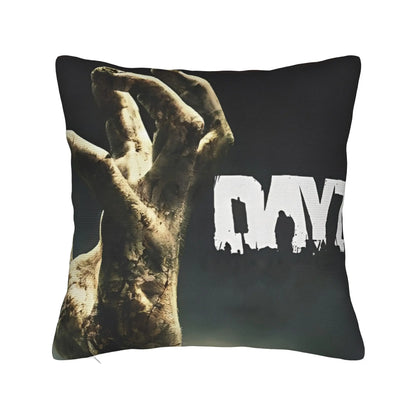 Housse de Coussin DayZ « One Bullet and a Dream » – Taie d’Oreiller Gaming Polyester Zippée | 30x30 à 50x50 cm | Cadeau Gamer