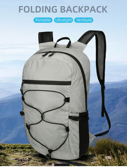 Sac à Dos Pliable Ultraléger – Sac à Dos Outdoor Polyvalent pour Randonnée, Escalade & Voyage - BLACKBEARD OUTDOOR INDUSTRIES