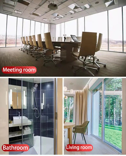 Film de Sécurité Transparent pour Fenêtres – Film Anti-Éclats et Tempéré BLACKBEARD OUTDOOR INDUSTRIES