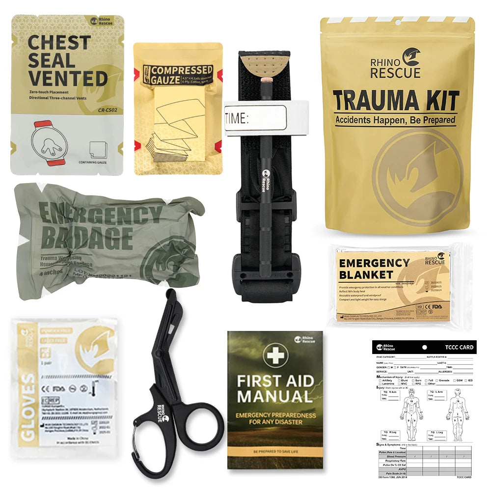 Kit Trauma Rhino Rescue – Réapprovisionnement IFAK Ma boutique