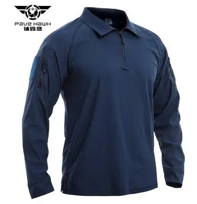 T-shirt tactique homme Pave Hawk PLY79 à manches longues