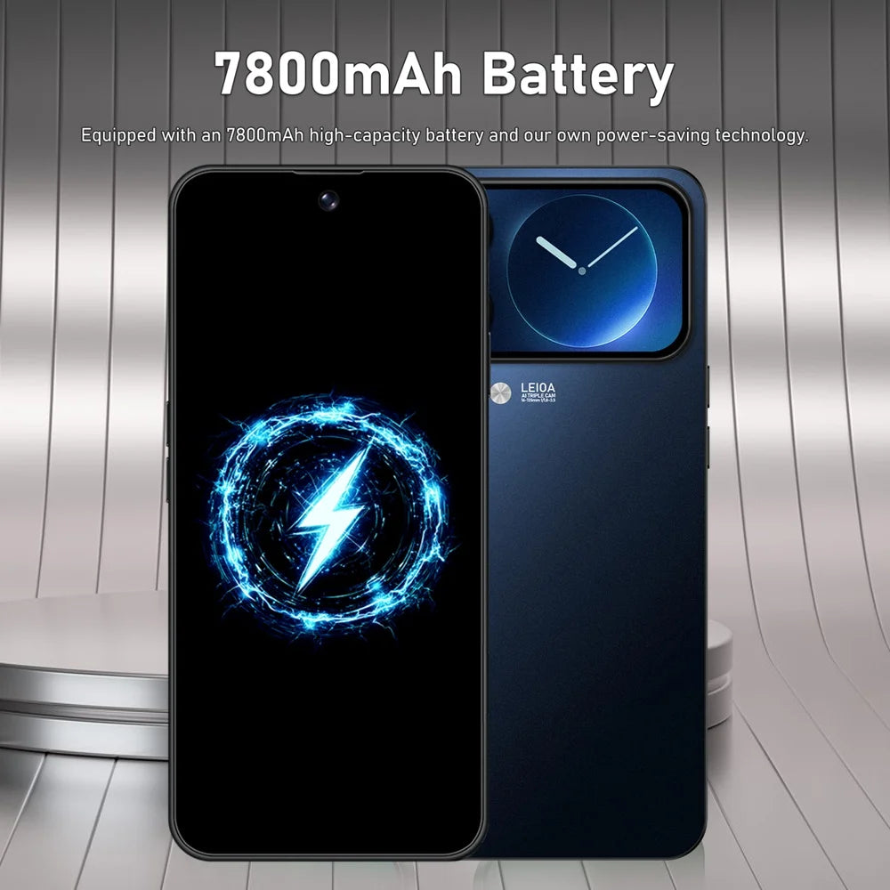 K-Touch M17 Pro Max — Smartphone 5G 7,3" 7800mAh, 16Go RAM, 1To, Android 15, Double SIM