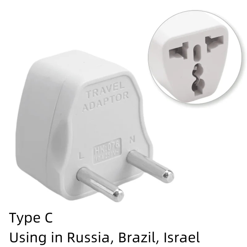 Universal AU UK US EU Plug Adapter – Adaptateur de Voyage Multi-Prises - BLACKBEARD OUTDOOR INDUSTRIES