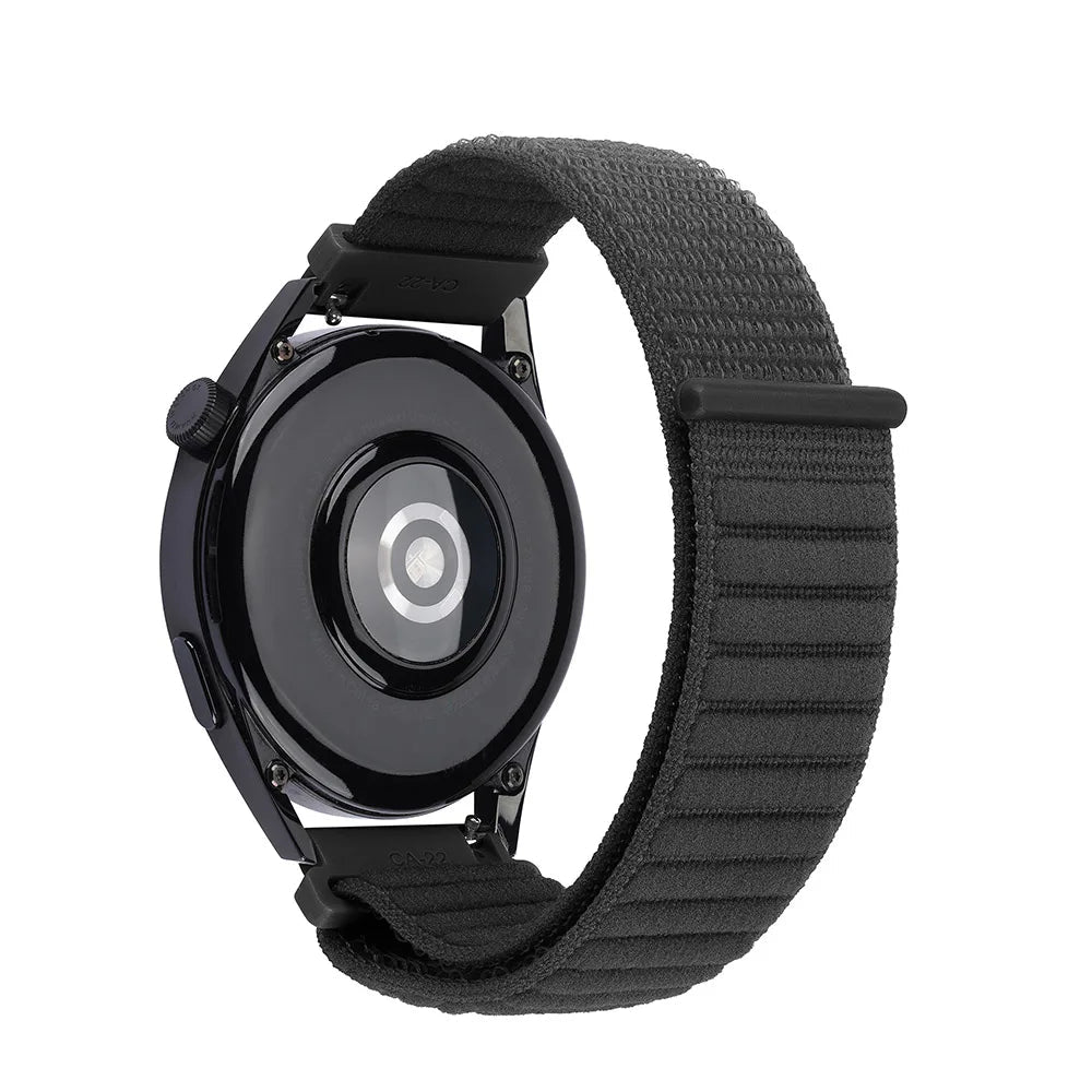 Bracelet en Nylon 20mm pour Garmin Vivoactive 5 - Bracelet de Remplacement Smart avec Libération Rapide pour Garmin Active 5/6 BLACKBEARD OUTDOOR INDUSTRIES