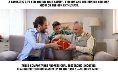 Boules Quies de Tir avec Annulation Active du Bruit (ANC) – Protection Auditive Militaire Bluetooth NRR27dB pour Chasse et Tir - BLACKBEARD OUTDOOR INDUSTRIES
