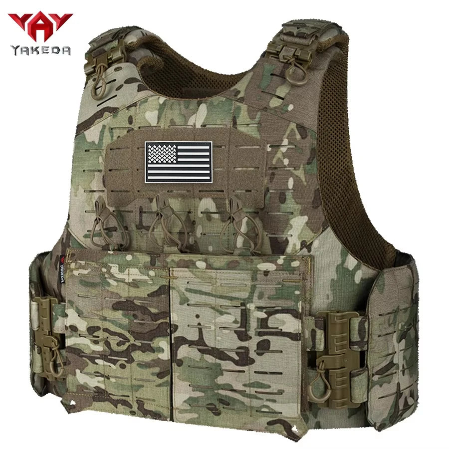 porte plaque YAKEDA Quick Release MOLLE - BLACKBEARD OUTDOOR INDUSTRIES