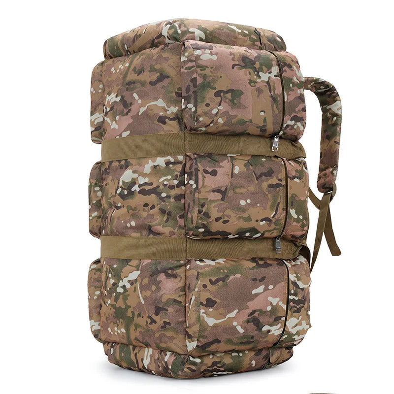 Sac à dos randonnée 90L étanche – 900D robuste, grande capacité, style tactique, trekking, camping & voyage - BLACKBEARD OUTDOOR INDUSTRIES