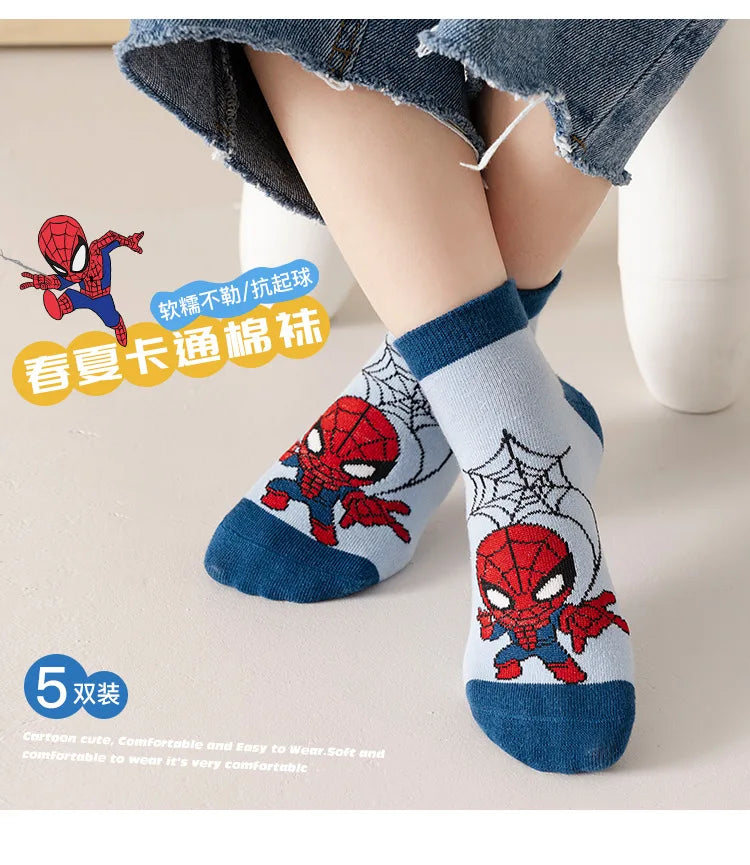 5 paires de chaussettes pour Marvel enfants Ma boutique