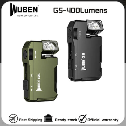 Lampe Torche WUBEN G5 Rechargeable 400 Lumens EDC