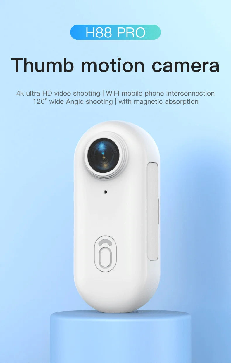 4K Bodycam  d’action 4K ultra-compacte Ma boutique