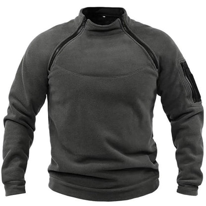 Pull Tactique Polaire – Col Montant Zip – Randonnée / Camping / Militaire - BLACKBEARD OUTDOOR INDUSTRIES