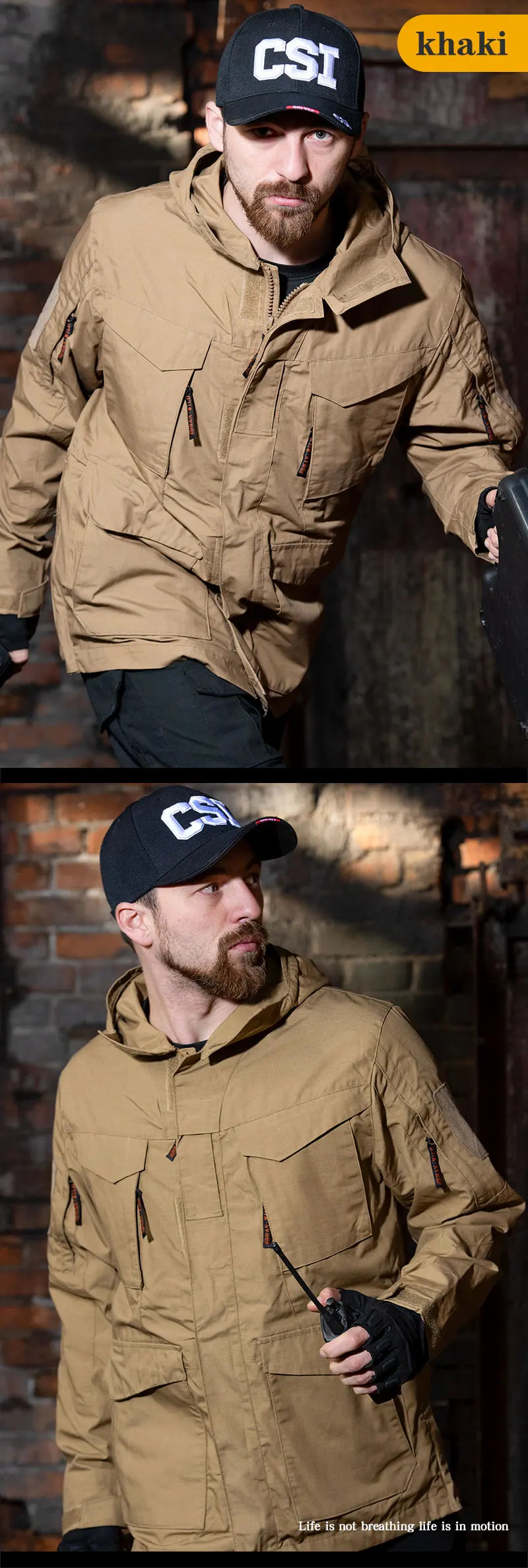 Veste Tactique Homme M65 | HAN WILD – Imperméable, Coupe-Vent, Multifonction - BLACKBEARD OUTDOOR INDUSTRIES