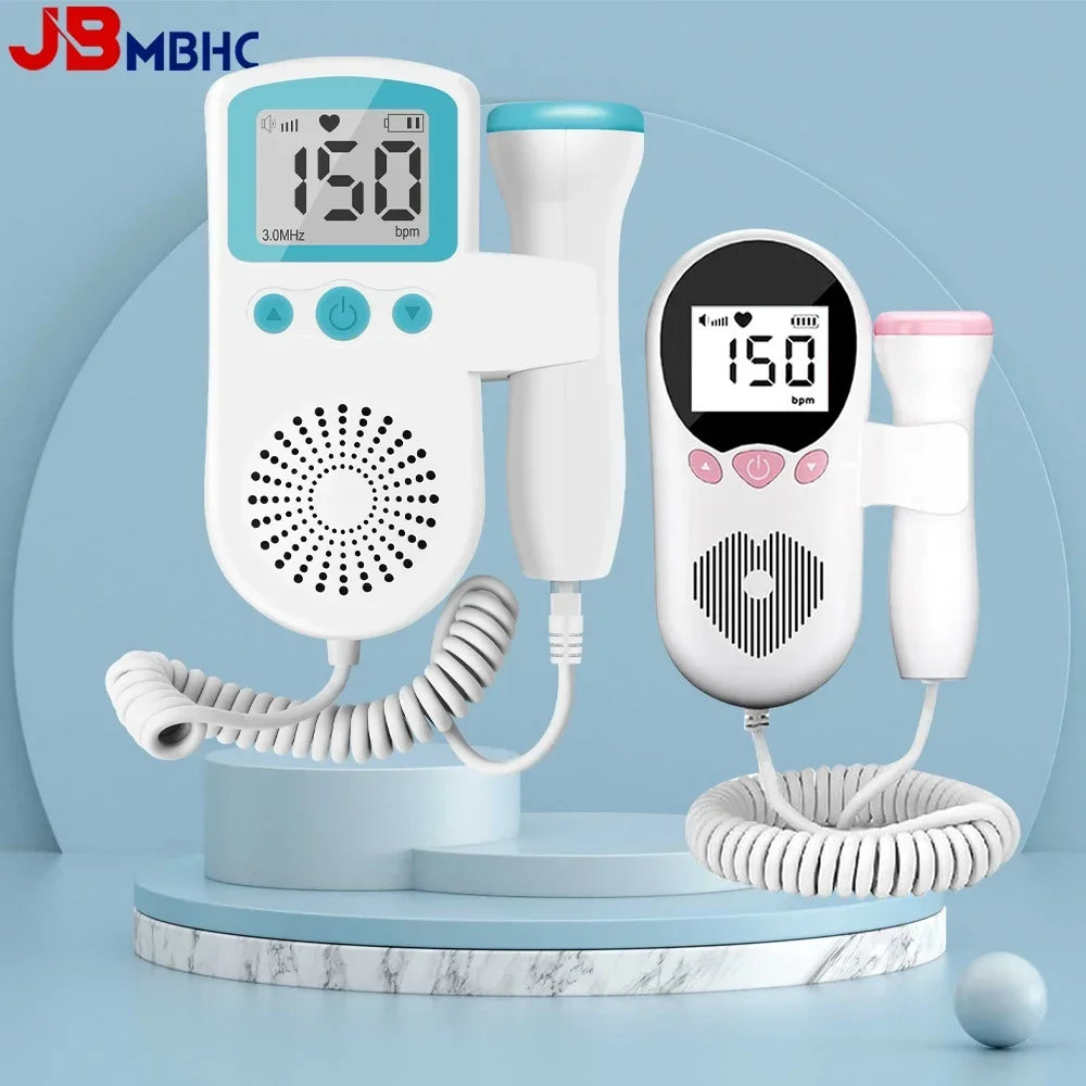 Détecteur de Rythme Cardiaque Fœtal JBMBHC – Doppler Ultrasonique Portable pour Grossesse Ma boutique