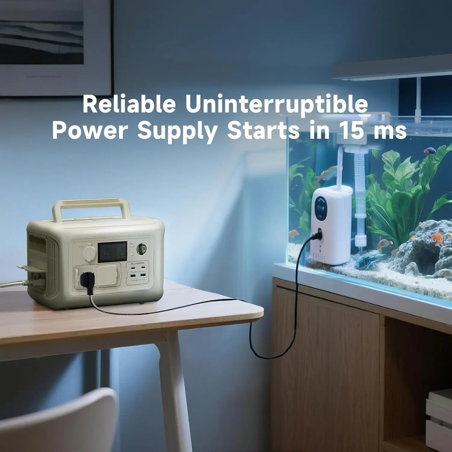 ALLPOWERS R600 Station d'Énergie Portable 299Wh Batterie LiFePO4 avec Sorties AC 600W pour Activités Extérieures - BLACKBEARD OUTDOOR INDUSTRIES