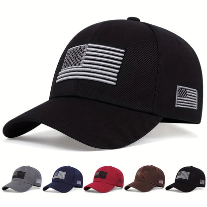 Casquette Baseball Drapeau Américain – Snapback Unisexe Style USA | MT139 - BLACKBEARD OUTDOOR INDUSTRIES