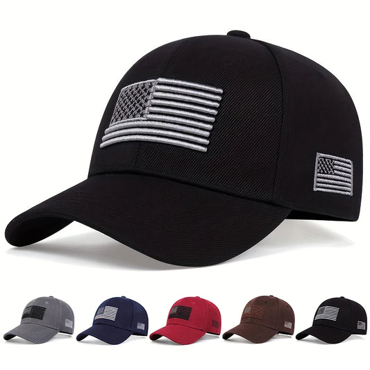 Casquette Baseball Drapeau Américain – Snapback Unisexe Style USA | MT139 - BLACKBEARD OUTDOOR INDUSTRIES