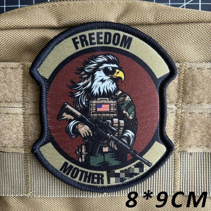 Patch Tactique M4 Rifleman – Badge avec Fixation Velcro - BLACKBEARD OUTDOOR INDUSTRIES