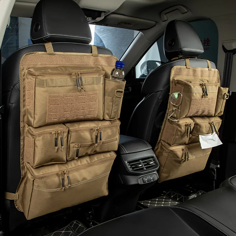 Sac de rangement tactique pour voiture pliable en polyester