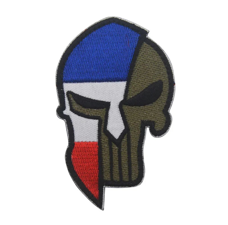 Patch Drapeau France IR Réfléchissant – Badge Tactique Brodé pour Casquette, Sac, Brassard - BLACKBEARD OUTDOOR INDUSTRIES