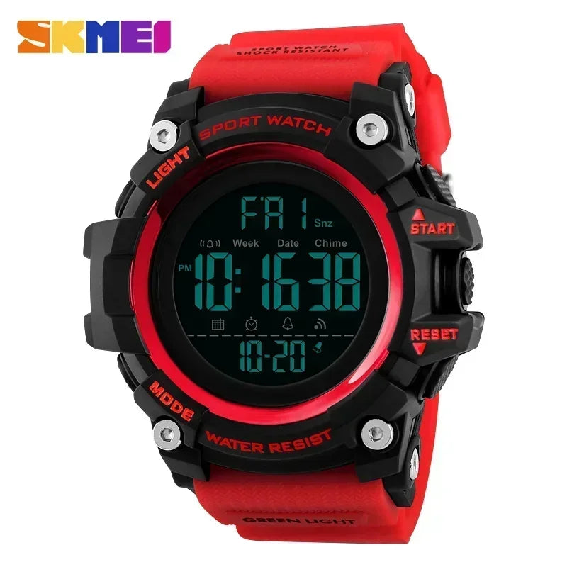 Montre Digitale Sport Homme SKMEI 1384 – Résistante et Multifonction - BLACKBEARD OUTDOOR INDUSTRIES