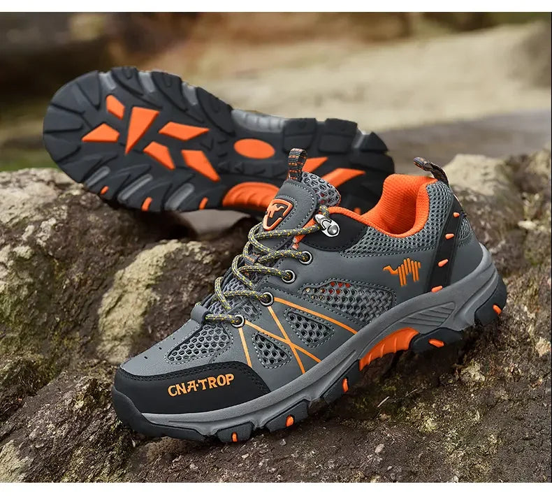Chaussures de Randonnée Homme - Respirantes en Mesh, Légères et Résistantes - Chaussures de Sport pour Randonnée, Chasse et Activités Tactiques - BLACKBEARD OUTDOOR INDUSTRIES