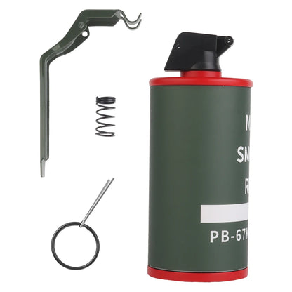 Grenade Fumée Factice M18 – Modèle Cosplay, Prop Film & Airsoft | Blanc, Rouge, Jaune