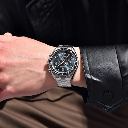 Montre Chronographe Pagani Design PD1701 Moon Watch 2026 — Japon, Saphir, 10 ATM + Boîte