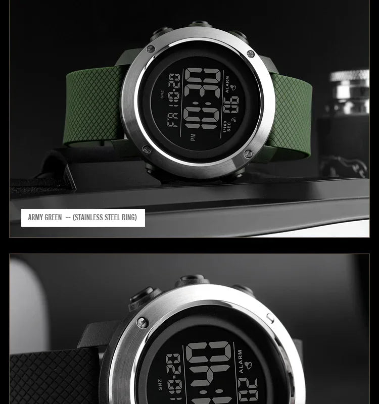 Montre Digitale Homme SKMEI 1426 – Sport, Alarme, Étanche 5Bar - BLACKBEARD OUTDOOR INDUSTRIES