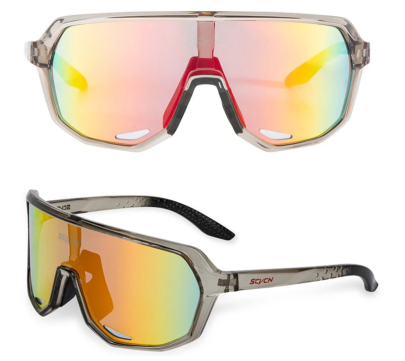 Lunettes de Vélo SCVCN UV400 - Lunettes de Sport pour Homme et Femme, Protection UV - BLACKBEARD OUTDOOR INDUSTRIES
