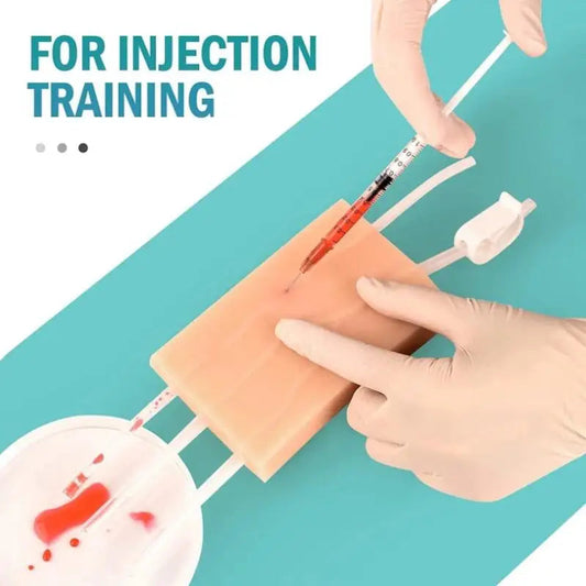 Module de Simulation Cutanée Y-Tube pour Entraînement à l’Injection Intraveineuse &amp; Suture Ma boutique