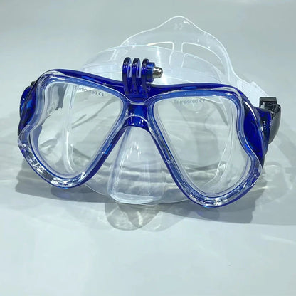 Masque de plongée et snorkeling adulte en verre trempé