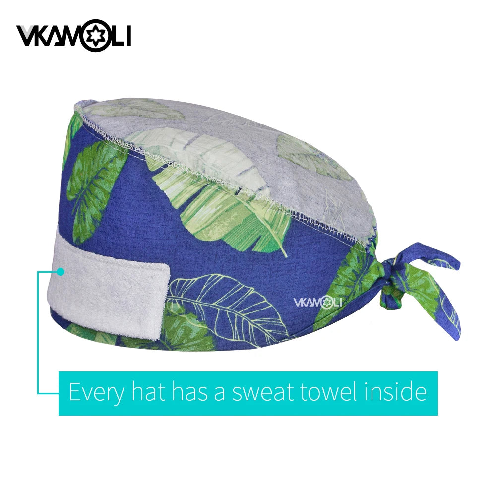 Chapeau Médical Imprimé pour Infirmières - Casquette de Scrub pour Femmes et Hommes, Uniforme Médical. - BLACKBEARD OUTDOOR INDUSTRIES