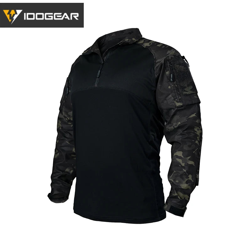 Chemise tactique IDOGEAR BSR combat avec coudières airsoft - BLACKBEARD OUTDOOR INDUSTRIES