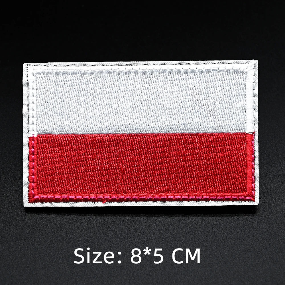 Patches Drapeaux Brodés Tactiques – international - BLACKBEARD OUTDOOR INDUSTRIES