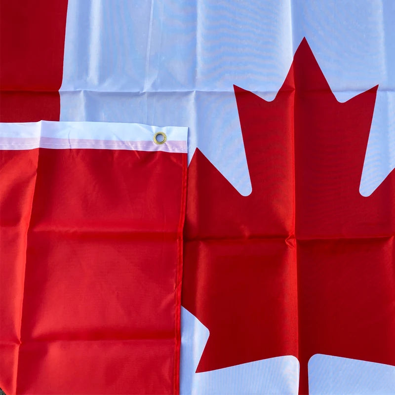 Drapeau du Canada 90x150 cm – Bannière en Polyester (Intérieur et Extérieur) BLACKBEARD OUTDOOR INDUSTRIES