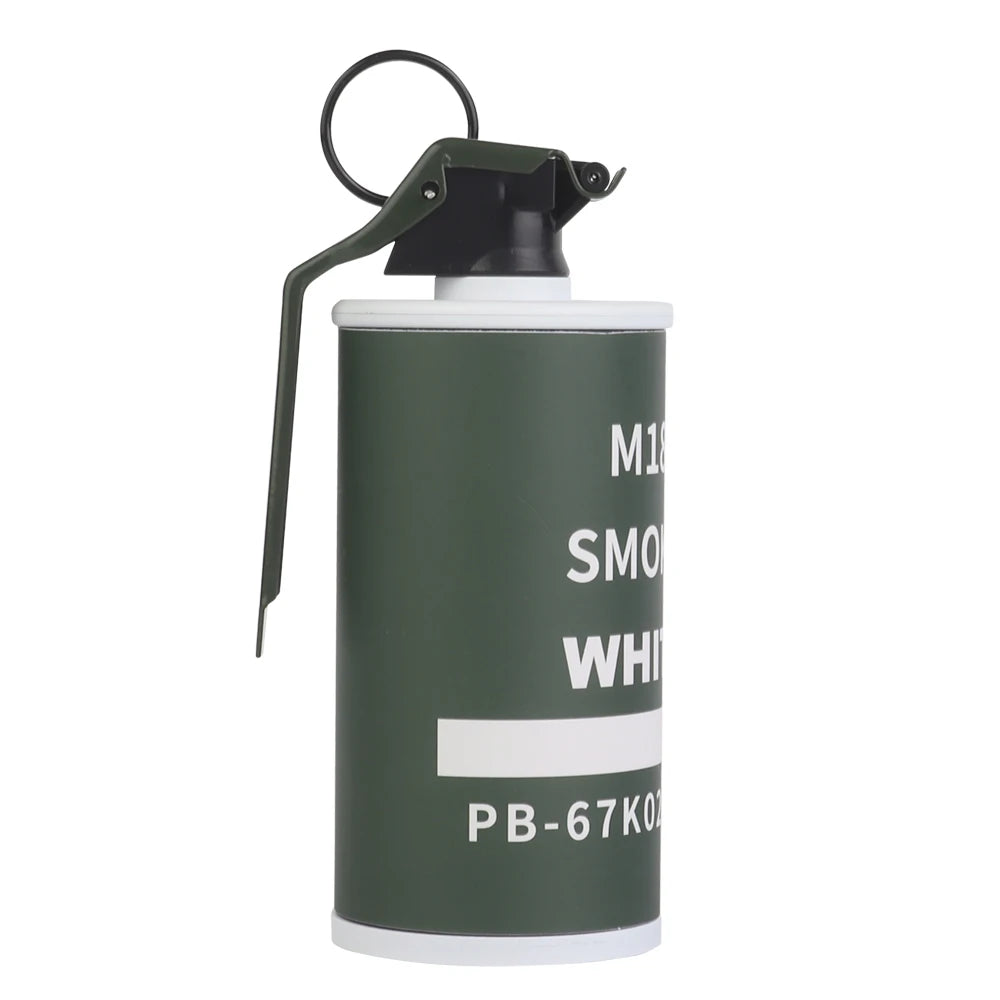 Grenade Fumée Factice M18 – Modèle Cosplay, Prop Film & Airsoft | Blanc, Rouge, Jaune