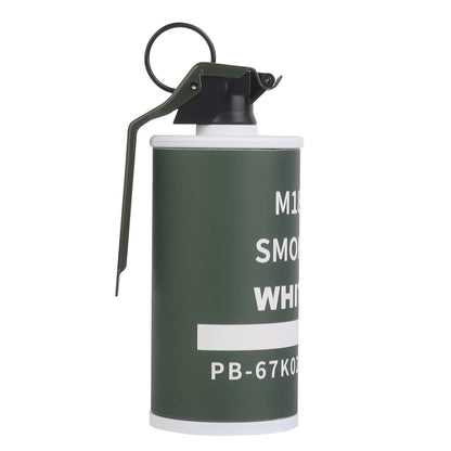 Grenade Fumée Factice M18 – Modèle Cosplay, Prop Film & Airsoft | Blanc, Rouge, Jaune