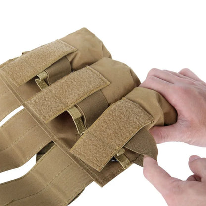 Poche Tactique MOLLE Triple ou Double – Porte-Chargeurs 5.56 / 7.62 – Airsoft, Paintball, Tir, Wargame - BLACKBEARD OUTDOOR INDUSTRIES