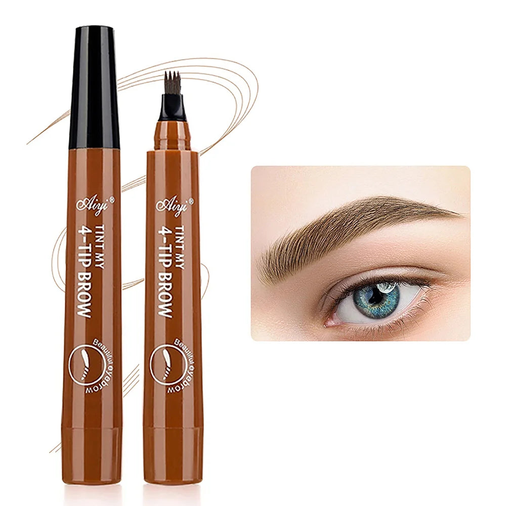 4 fork microblading eyebrow pencil waterproof eyebrow pencil natural long-lasting eyebrow makeup five colors BLACKBEARD OUTDOOR INDUSTRIES