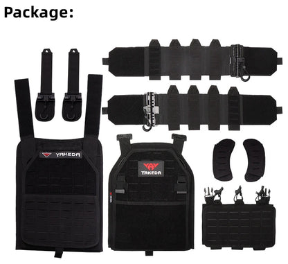 porte plaque YAKEDA 6094 Laser Cut Quick Release - BLACKBEARD OUTDOOR INDUSTRIES