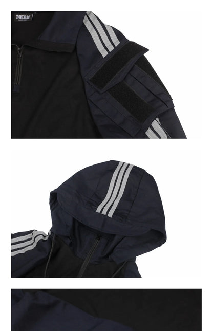 Uniforme Tactique Instructeur avec Bandes Réfléchissantes – Bleu marine - BLACKBEARD OUTDOOR INDUSTRIES