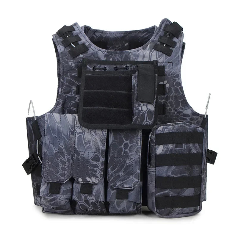Gilet porte-plaques tactique MOLLE WOLF ENEMY