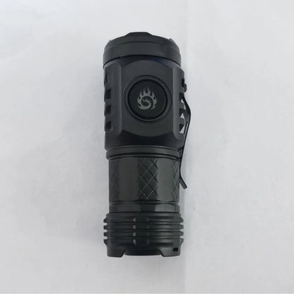 Mini lampe torche tactique rechargeable Type-C, 800 lumens
