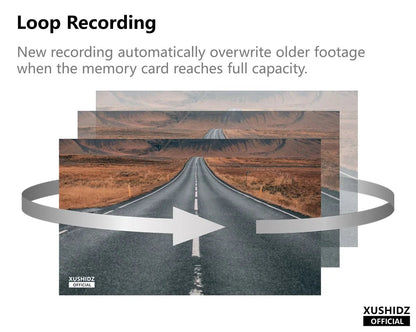 caméra embarquée XUSHIDZ Q08 1080P Ma boutique