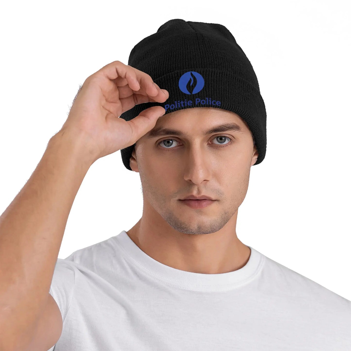 Bonnet Tricoté Police Néerlandaise POLITIE – Beanie Chaud Unisexe Hiver – Homme & Femme – 3 Coloris
