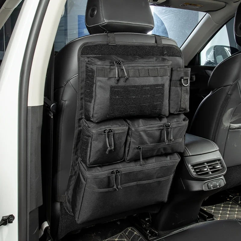 Sac de rangement tactique pour voiture pliable en polyester