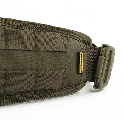 Emersongear Ceinture Tactique MOLLE avec Support Lombaire – Ceinture de Combat Modulable, Nylon Cordura 500D pour Airsoft, Chasse, et Activités Extérieures BLACKBEARD OUTDOOR INDUSTRIES