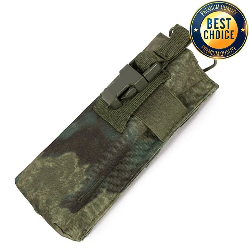 Pochette Tactique MOLLE pour Radio Walkie-Talkie – Porte-Bouteille d'Eau, Pochette de Magasin pour Activités de Plein Air, Camping et Sports BLACKBEARD OUTDOOR INDUSTRIES